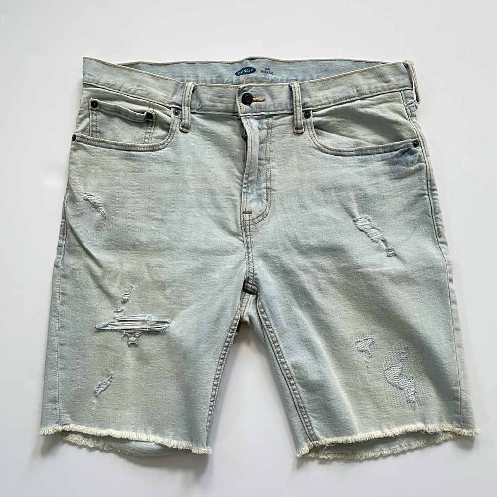 Men’s Light Denim Shorts